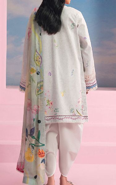 Seran Grey Lawn Suit (2 pcs) | Pakistani Lawn Dress in USA- Image 2
