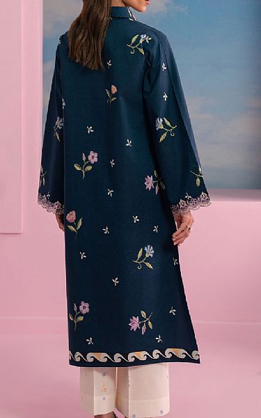 Seran Navy Blue Lawn Suit (2 pcs) | Pakistani Lawn Dress in USA- Image 2