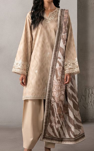 Seran Desert Sand Lawn Suit | Pakistani Lawn Dress in USA- Image 1
