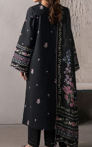 Seran Black Lawn Suit | Pakistani Lawn Dress in USA- Image 2