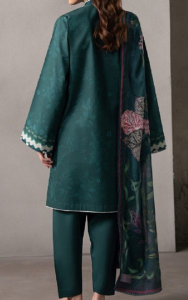 Seran Teal Lawn Suit | Pakistani Lawn Dress in USA- Image 2