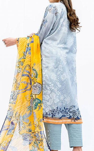 Seroli Baby Blue Lawn Suit | Pakistani Dresses in USA- Image 2