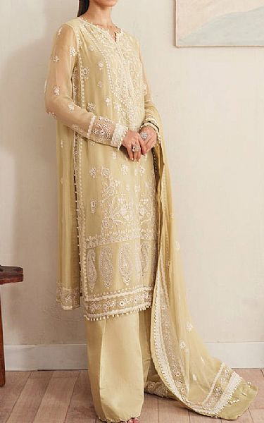 Sifa Winter Hazel Chiffon Suit | Pakistani Embroidered Chiffon Dresses USA- Image 1