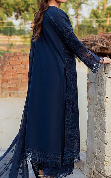 Sifa Blue Zodiac Lawn Suit | Pakistani Lawn Dress in USA- Image 2