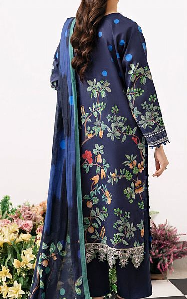 So Kamal Midnight Blue Lawn Suit | Pakistani Lawn Dress in USA- Image 2