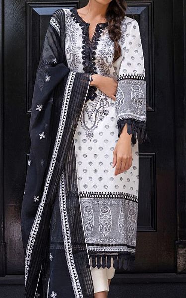Sobia Nazir Off-white Jacquard Suit | Pakistani Dresses in USA- Image 1