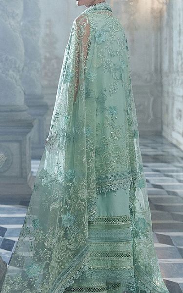Sobia Nazir Mint Green Lawn Suit | Pakistani Lawn Dress in USA- Image 2