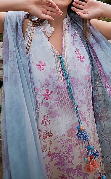 Sobia Nazir Multicolor Lawn Suit | Pakistani Lawn Dress in USA- Image 2