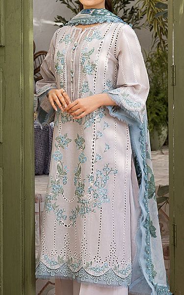 Sobia Nazir Lilac Lawn Suit | Pakistani Lawn Dress in USA- Image 2