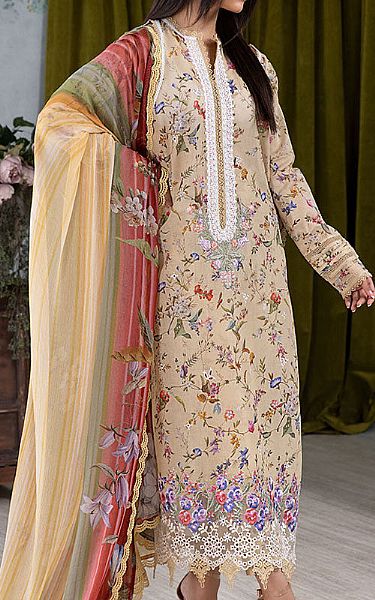 Sobia Nazir Ivory Lawn Suit | Pakistani Lawn Dress in USA- Image 1