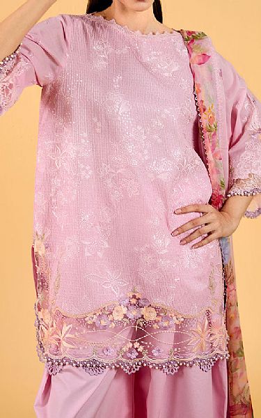 Sobia Nazir Pink Lawn Suit | Pakistani Lawn Dress in USA- Image 2