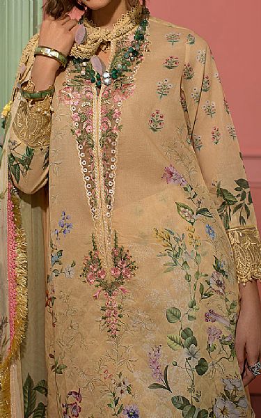 Sobia Nazir Ivory Lawn Suit | Pakistani Lawn Suits- Image 2
