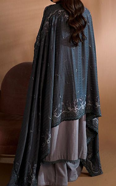 Sobia Nazir Grey Khaddar Suit | Pakistani Winter Dresses in USA- Image 2