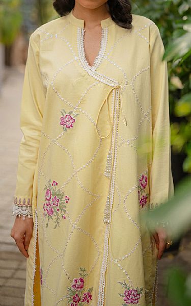 So Kamal Pistachio Lawn Suit (2 Pcs) | Pakistani Lawn Dress in USA- Image 2