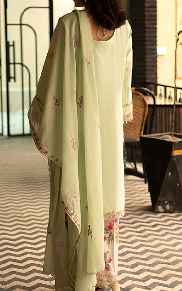 So Kamal Pistachio Lawn Suit | Pakistani Lawn Dress in USA- Image 2