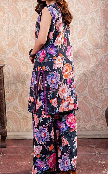 So Kamal Multicolor Lawn Suit (2 Pcs) | Pakistani Lawn Dress in USA- Image 2