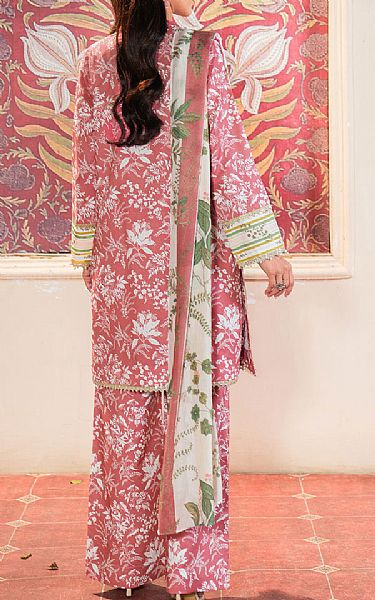 So Kamal Tea Pink Lawn Suit | Pakistani Lawn Dress in USA- Image 2