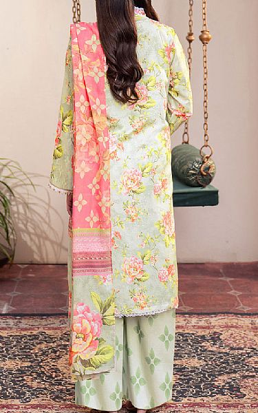 So Kamal Light Green Lawn Suit | Pakistani Lawn Dress in USA- Image 2