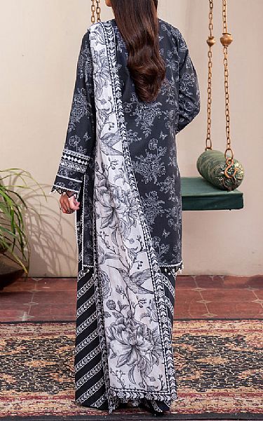 So Kamal Black Lawn Suit | Pakistani Lawn Dress in USA- Image 2
