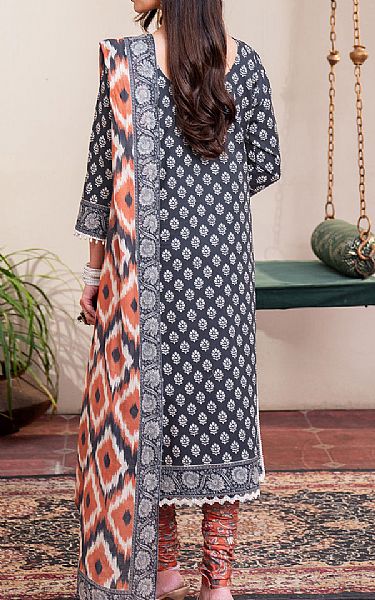 So Kamal Black Lawn Suit | Pakistani Lawn Dress in USA- Image 2