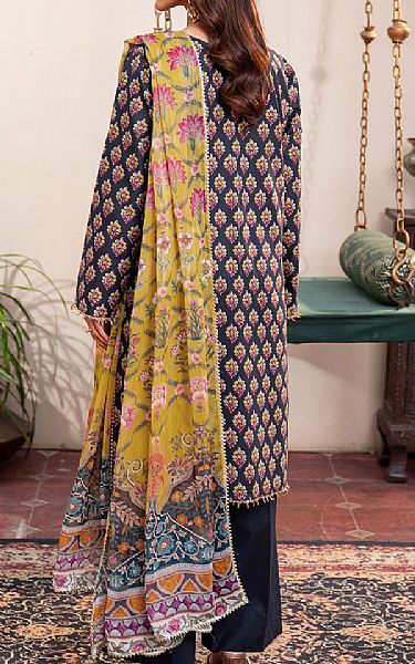 So Kamal Black Lawn Suit | Pakistani Lawn Dress in USA- Image 2