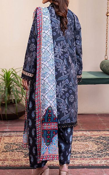 So Kamal Navy Blue Lawn Suit | Pakistani Lawn Dress in USA- Image 2