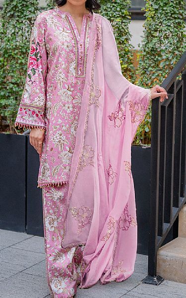 So Kamal Muted Pink Lawn Suit | Pakistani Lawn Dress in USA- Image 1