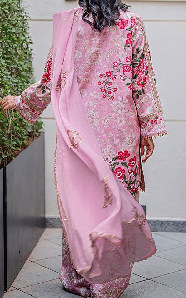 So Kamal Muted Pink Lawn Suit | Pakistani Lawn Dress in USA- Image 2