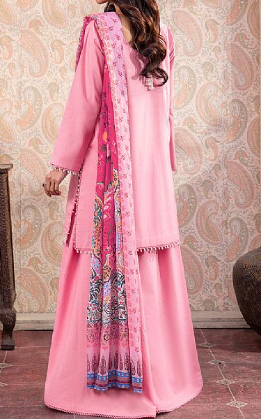 So Kamal Soft Pink Lawn Suit | Pakistani Lawn Dress in USA- Image 2