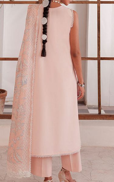 So Kamal Light Pink Lawn Suit (2 Pcs) | Pakistani Lawn Dress in USA- Image 2
