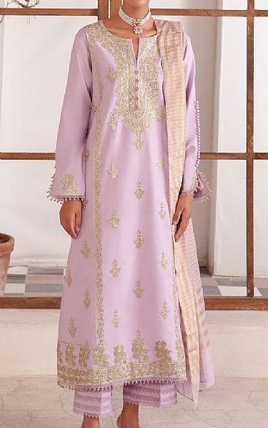 So Kamal Lavender Lawn Suit | Pakistani Lawn Dress in USA- Image 1