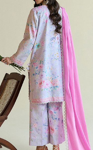 So Kamal Cadet Grey Lawn Suit | Pakistani Lawn Dress in USA- Image 2