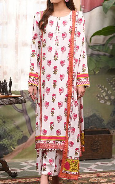 So Kamal White Linen Suit | Pakistani Winter Dresses in USA- Image 1