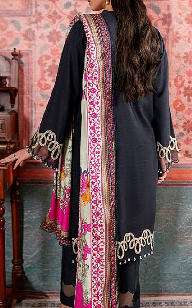 So Kamal Black Khaddar Suit | Pakistani Winter Dresses in USA- Image 2