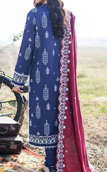 So Kamal Ivory Khaddar Suit | Pakistani Winter Dresses in USA- Image 2