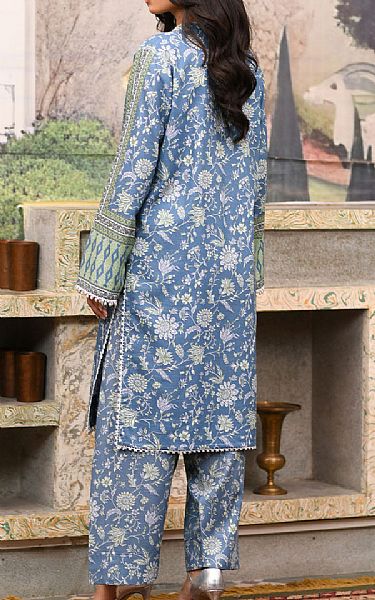 So Kamal Cadet Grey Khaddar Suit (2 Pcs) | Pakistani Winter Dresses in USA- Image 2