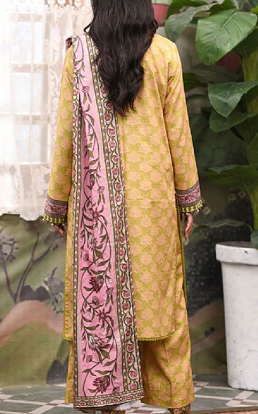 So Kamal Sand Gold Khaddar Suit | Pakistani Winter Dresses in USA- Image 2