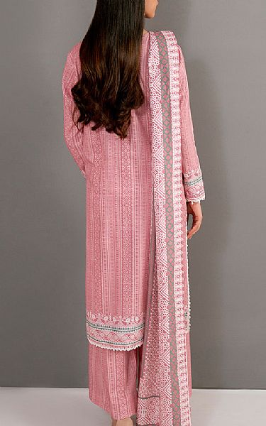So Kamal Pink Khaddar Suit | Pakistani Winter Dresses in USA- Image 2