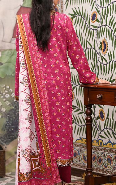 So Kamal Solid Pink Khaddar Suit | Pakistani Winter Dresses in USA- Image 2