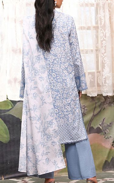 So Kamal Cadet Grey Khaddar Suit (2 Pcs) | Pakistani Winter Dresses in USA- Image 2