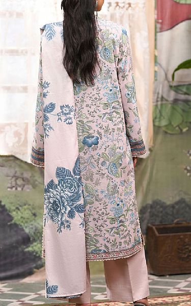 So Kamal Dusty Pink Khaddar Suit | Pakistani Winter Dresses in USA- Image 2