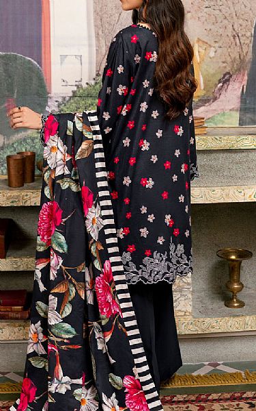 So Kamal Black Khaddar Suit | Pakistani Winter Dresses in USA- Image 2
