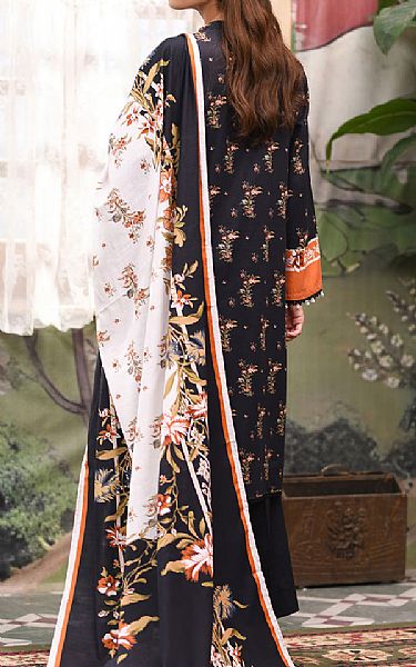 So Kamal Black Khaddar Suit | Pakistani Winter Dresses in USA- Image 2