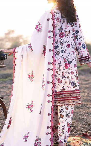 So Kamal White Khaddar Suit | Pakistani Winter Dresses in USA- Image 2