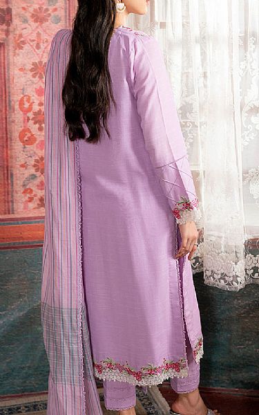 So Kamal Lavender Khaddar Suit | Pakistani Winter Dresses in USA- Image 2