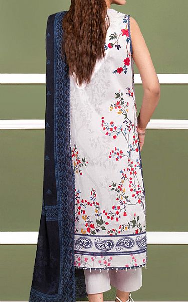 So Kamal Off White Cambric Suit | Pakistani Lawn Dress in USA- Image 2