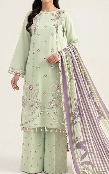 So Kamal Pixie Green Lawn Suit | Pakistani Lawn Dress in USA- Image 1