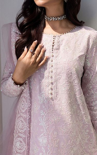 So Kamal Oyster Pink/Off White Lawn Suit | Pakistani Lawn Dress in USA- Image 2