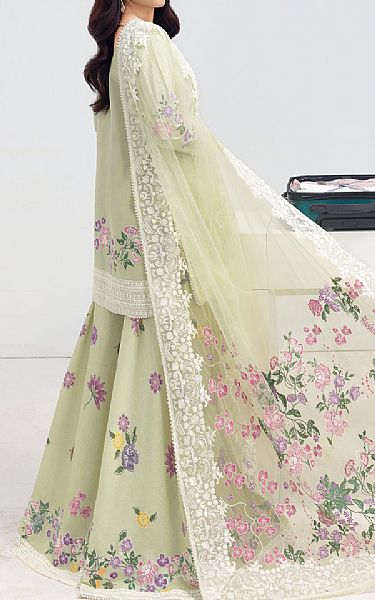 So Kamal Green Mist Lawn Suit | Pakistani Lawn Dress in USA- Image 2