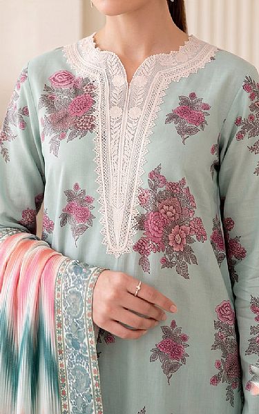 So Kamal Light Blue Lawn Suit | Pakistani Lawn Dress in USA- Image 2